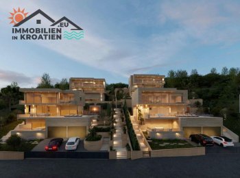 Grundstücke mit einem Projekt für Villen am Meer